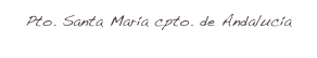 Pto. Santa María cpto. de Andalucía